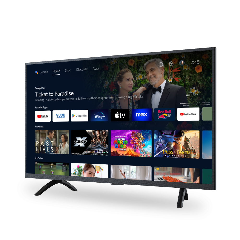 Smart TV HYUNDAI 32" HD Google Android TV Negro